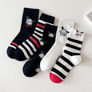 ถุงเท้าเด็กผ้าฝ้ายแท้ ถุงเท้ากีฬา ถุงเท้าข้อสั้นลายสุนัข ถุงเท้าเด็กชายและเด็กหญิง ถุงเท้านักเรียน ถุงเท้าสไตล์เกาหลี ฤดูใบไม้ผลิและฤดูใบไม้ร่วง