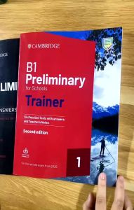 Sách PET B1B1 Preliminary B1 Preliminary trainerTặng kèm file nghe và đáp án