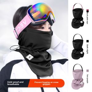 Winter Ski Face Mask Warm Windproof Ear Cover Hoodie for Women and Men