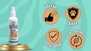 PETSCHOICE - Prolific Tails Restricted Area Spray 120ml | Safe & Effective Deterrent for Pets