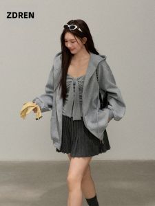 ZHANGDAREN | Bộ Đồ Dễ Mặc Dành Cho Phụ Nữ Size Lớn Giúp Gọn Gàng