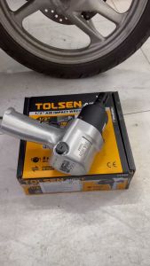 Máy mở bu lông ô tô xe máy siêu mạnh 1/2 inch 2 búa 1000N.m TOLSEN 73302