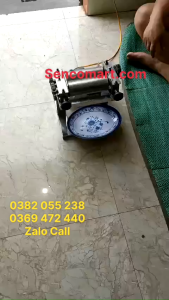 Máy Cán Khô Bò Khô Mực Khô Cá Đuối Chạy Điện Công Suất 200w Siêu Bền