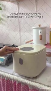 🔥READY STCOK🔥 2.5L Rice Cooker Multifunction Electric Non-Stick Small Rice Cooker Electric cooker Electric pot Hotpot 3-4 People With Steamer Cook Porridgewith inner Pot and Steamer