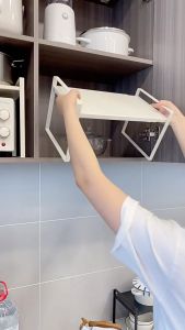 ชั้นวางเครื่องครัว ชั้นวางของในครัว ชั้นวางเครื่องปรุง ชั้นวางจาม ชาม - Chum Home