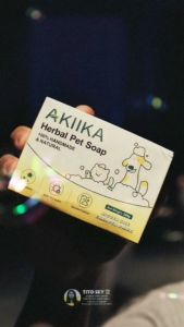 [BUY 1 TAKE 1 FREE] AKIIKA 100% Natural Handmade Herbal Pet Soap Anti-Parasitic Odor Control Formula