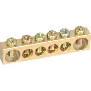 6 Hole Earthing Strip 8x13
