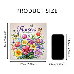 Art Coloring Book Adult Relieve Stress Kill Flower Coloring Graffiti Painting Drawing Art Book Stationerys Book