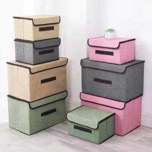 DRHL0440 Penyimpanan Multifunction Box Baju Kotak Penyimpanan Dengan Penutup Storage Box Tempat