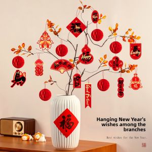 AIXIAOXIQING | New Year Celebration Decorations Horse Year  Small Hanging Ornaments