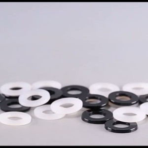 【STOK MSIA】Gasket Nilon 500pcs Nylon Washer M2-M10 Plastic Washer Gasket Ring Washer Flat Ring Assortment