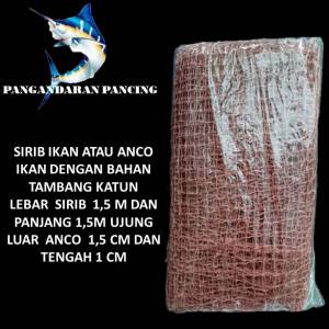 Jaring Ikan Sirib / Anco Ikan dan Udang