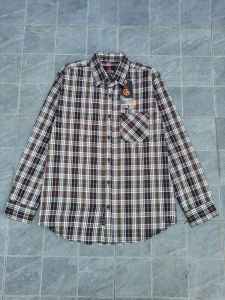 Kemeja Lengan Panjang Kotak Flanel Semi woll / Kemeja Flanel Lengan Panjang FL 8