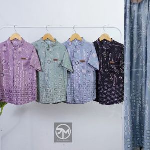 Baju Couple Keluarga Terbaru Maxmara Silk Sarimbit Gamis Koko Anak Size M L XL XXL Raya Series Couple Family Muslim Lebaran Dress Motif Dewasa