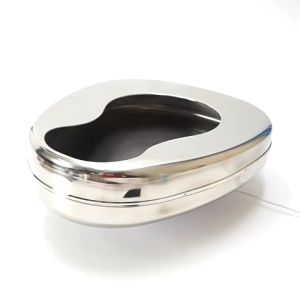 หม้อนอน Adult Bedpan / หม้อนอนสแตนเลส / กระโถนสแตนเลส (MAG-Eco รุ่น 0115)