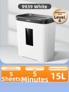 deli | Portable Mini 4-Level Confidentiality Shredder
