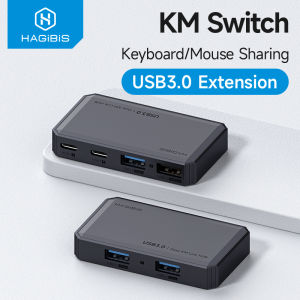 Hagibis USB Chuyển Đổi Chéo Hệ Thống Chuyển Dữ Liệu USB 3.0 Chuyển Đổi 2 Máy Tính Chia Sẻ USB C & A Thiết Bị 5Gbps USB Km Chọn Cho PC Máy Tính Xách Tay Máy quét in Bàn Phím kèm Chuột