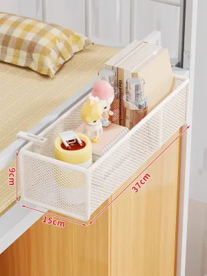 Ljxz/|Bedside hanging basket dormitory bed head hanging storage rack balcony storage hanging bed organizer hanging storage rack