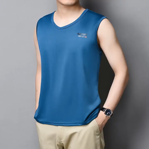 Kaos Dalam Singlet Tank Top Pria Olahraga Gym Fitness Tanktop Men Sport Wear AKS11