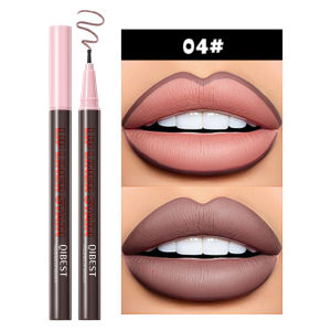 QIBEST Matte Liquid Lipliner Pencil Waterproof Plumping Stain Lipstick Natural Lip Liner Outline Lips Contour Pen Cosmetics
