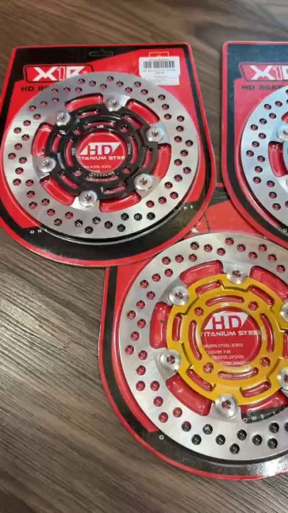 Đĩa X1R lòng nhôm size 220mm 4 lỗ thông dụng : Wave 110, Fu led, Vario 125, Exciter 135