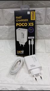 Charger Poco X5 240W: Power Adapter Fast Charging & Kualitas Tinggi