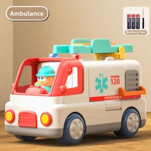 Toy Fire Truck for Toddlers