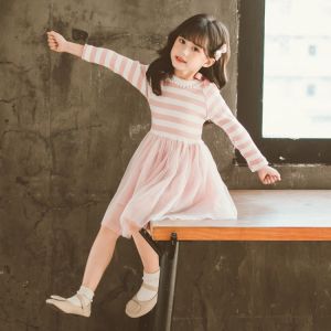 DRESS ANAK IMPORT MURAH TUTU LENGAN PANJANG