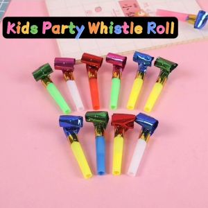 [MSIA SHIP] NOVELTY Kids Party Whistle Roll Classic Toys 1pc Wisel Parti Mainan Klasik Kanak Birthday Goodies Doorgift Supply Christmas Wedding Festive Children Fun Cute Present Gift Kindergarten School Hadiah Perayaan Murid Tadika Budak 生日派对 吹龙口哨 经典玩具