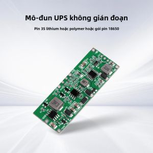 Aideepen | DC 12V 3A Bộ Pin Lithium Mô-đun UPS 24W 36W 3S Tự Động Chuyển Mạch Bảng Cung Cấp Điện Liên Tục Cho Linh Kiện Điện Tử