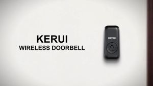 Tombol Bel KERUI F15 Wireless Tahan Air IP55 Transmitter