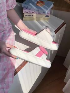 XIXITIAO Breathable and Comfortable Home Mary Cat Linen Slippers Womens Four Seasons Universal Soft Platform New Floor Shoes ins