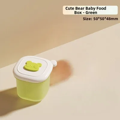 SHENGBEIQI | Food Storage Box for Infants with Compartments and Partitioned Storage Function
