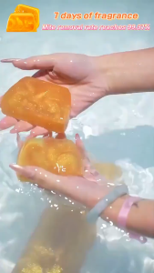 【MY Girl】Buy 1 Take 4 Quicksand Gold Soap Amino Acid Natural Essential Oil Soap Remove Acne Soap