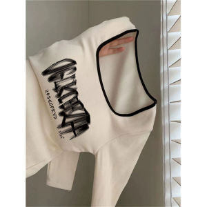 เสื้อยืดแขนยาวผู้หญิง เสื้อชั้นในทรงสลิมฟิต ทรงเข้ารูป ความหนาปกติ ฤดูใบไม้ร่วง/ฤดูหนาว 2024 ใหม่ เสื้อชั้นในขนแกะ อบอุ่น สีบล็อก