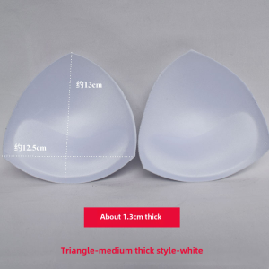 Thickened Breathable Sponge Pad Chest Inserts for Swimwear Sports Bra Underwear Yoga Wrap Womens Internal Clothing