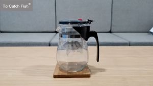Teko Teh Kaca Berkualitas Tahan Panas Set Teh Chinese Teapot Maker 500ml Teko Kaca Kopi