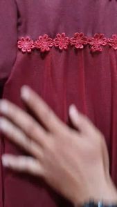 PAKAIAN ANAK GAMIS/DRES MAXI NURAINI KIDS MOSCREP AIRPLOW MIX TILE NON HIJAB PREMIUM