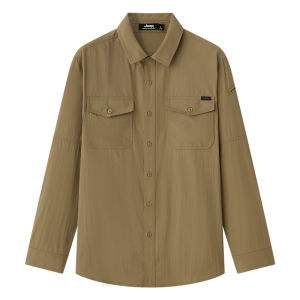 จี๊ป | เสื้อเชิ้ตผู้ชาย Jeep Outdoor แขนยาว คอโปโล ระบายอากาศได้ดี กันน้ำ กันลม ใส่สบาย สำหรับฤดูใบไม้ผลิและฤดูร้อน