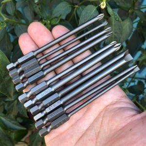 Mũi bắn vít chính hãng có 10 cây từ tính hút mạnh nhiều kích cỡ tiện sử dụng