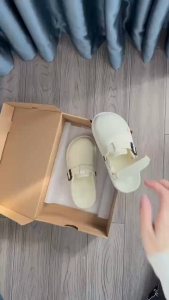 Dép Sandal Nữ Đi Học Đi Làm Nhựa EVA Êm Chân Đế Cao 5cm