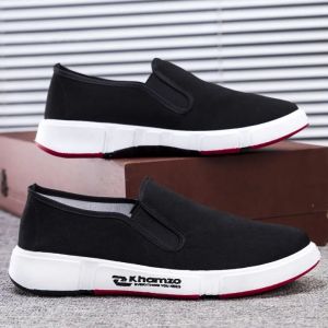 Sepatu Slip On Pria Kasual Khamzo D05