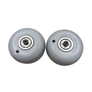 2PAK SANDWALKER 9-inch PU Balloon Wheels for Beach Carts Kayak Carts and Specialized Replacement Wheels (Hand Pumper Included)
