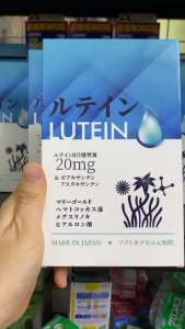 Bổ mắt ribeto lutein 20mg Nhật Bản tăng cường thị lực phòng đục thủy tinh thể thoái hóa điểm vàng mắt-lifescare