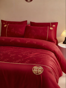 WUYINLIANGPIN | Wedding Bedding Set Red