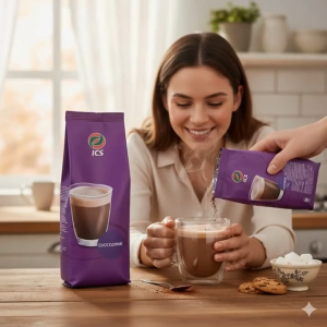 ICS Chocolate Frappe Powder 1Kg – Rich & Creamy Chocolate Drinks Made Easy