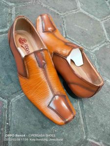 SEPATU PANTOFEL FORMAL KULIT PRIA DR-IAM 6028 HITAM ( PRODUKSI SENDIRI )