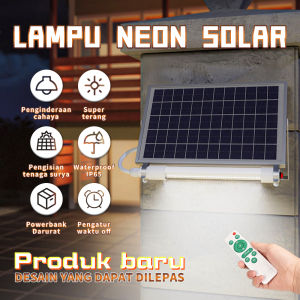 Lampu Sorot LED Tenaga Surya 40W 60W 100W 200W 300W 500W Outdoor IP67 Waterproof Lampu Jalan Solar Cell COD Garansi 3 Tahun