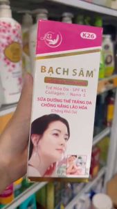 Sữa Dưỡng Thể Trắng Da Chống Lão Hóa Bạch Sâm K26 150ml