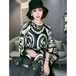 Spring and Summer New Womens Pullover Blouse Multi-Functional Scarf